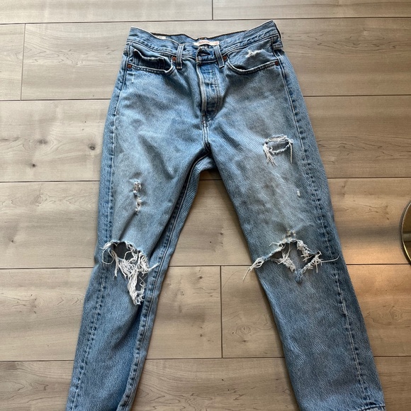 Levi’s Wedgie Denim Jeans 28 - Picture 1 of 2